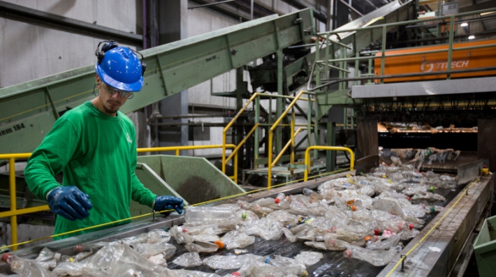 A factory worker 