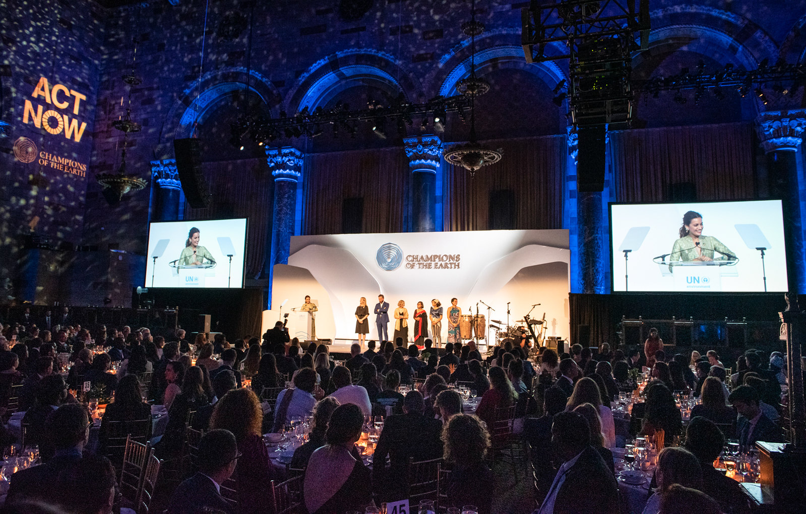 2019 Champions of the Earth award ceremony. Photo: UNEP