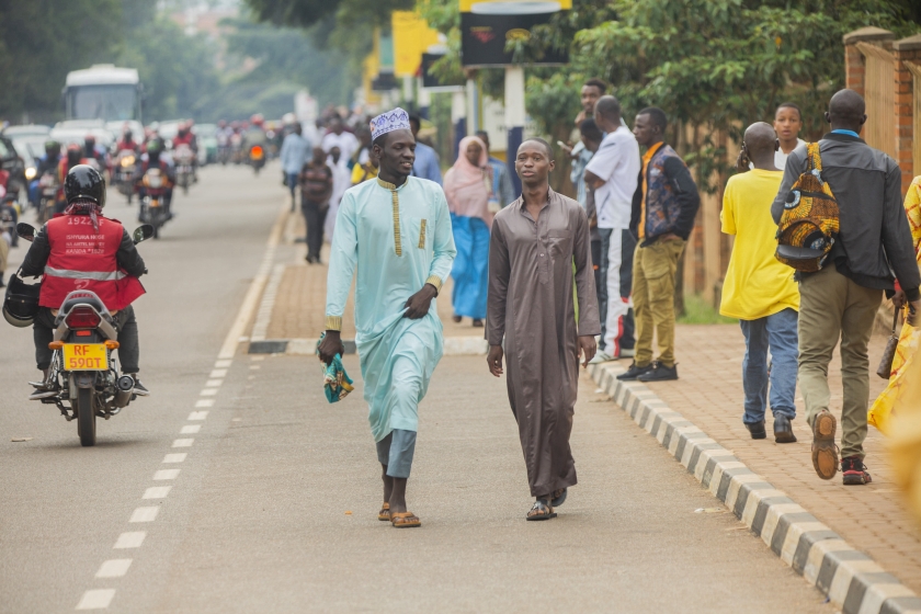 People walking on the street