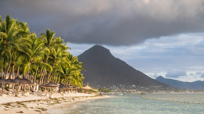 Beach in Mauritius