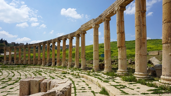 Jerash is one of the most important and best preserved Greco-Roman cities in the middle east. The city is situated in the north of Jordan towards Syria. 11.04.2019