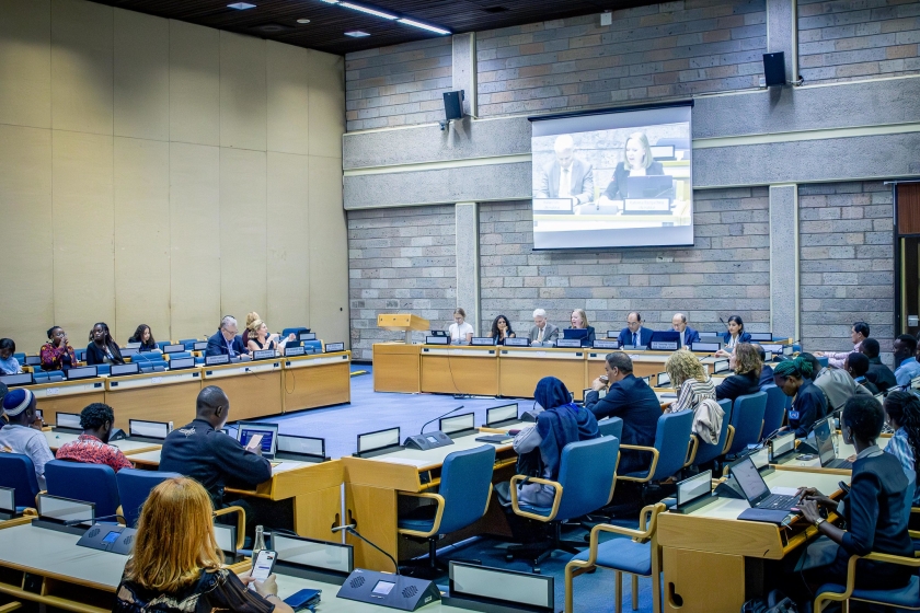 Delegates in conference room during Nairobi observance of 2024 Zero Waste Day.